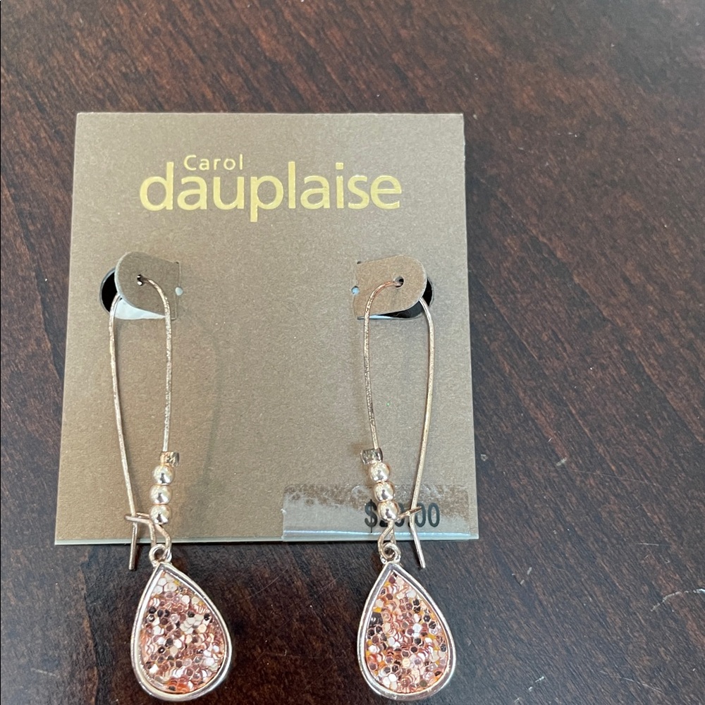 Carol Dauplaise Teardrop Earrings